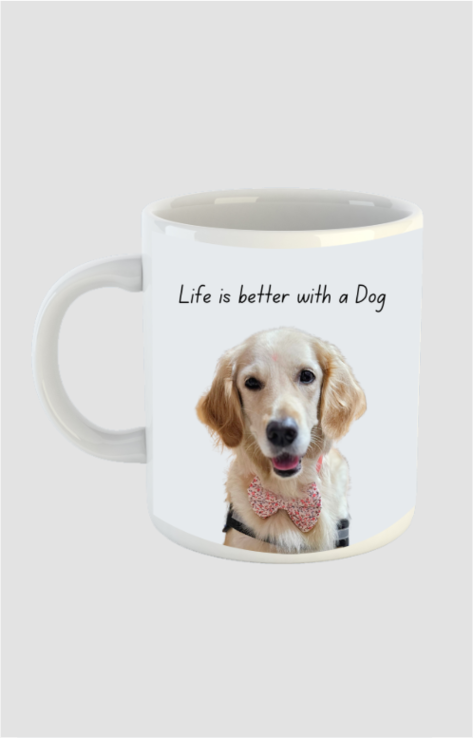 Life is Better with a Dog Coffee Mug